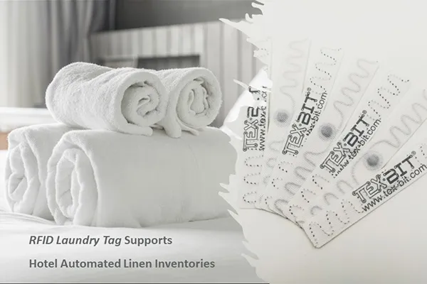 Etiqueta de lavanderia com RFID dá suporte à reabertura de hotéis com inventários automatizados de roupas de cama
