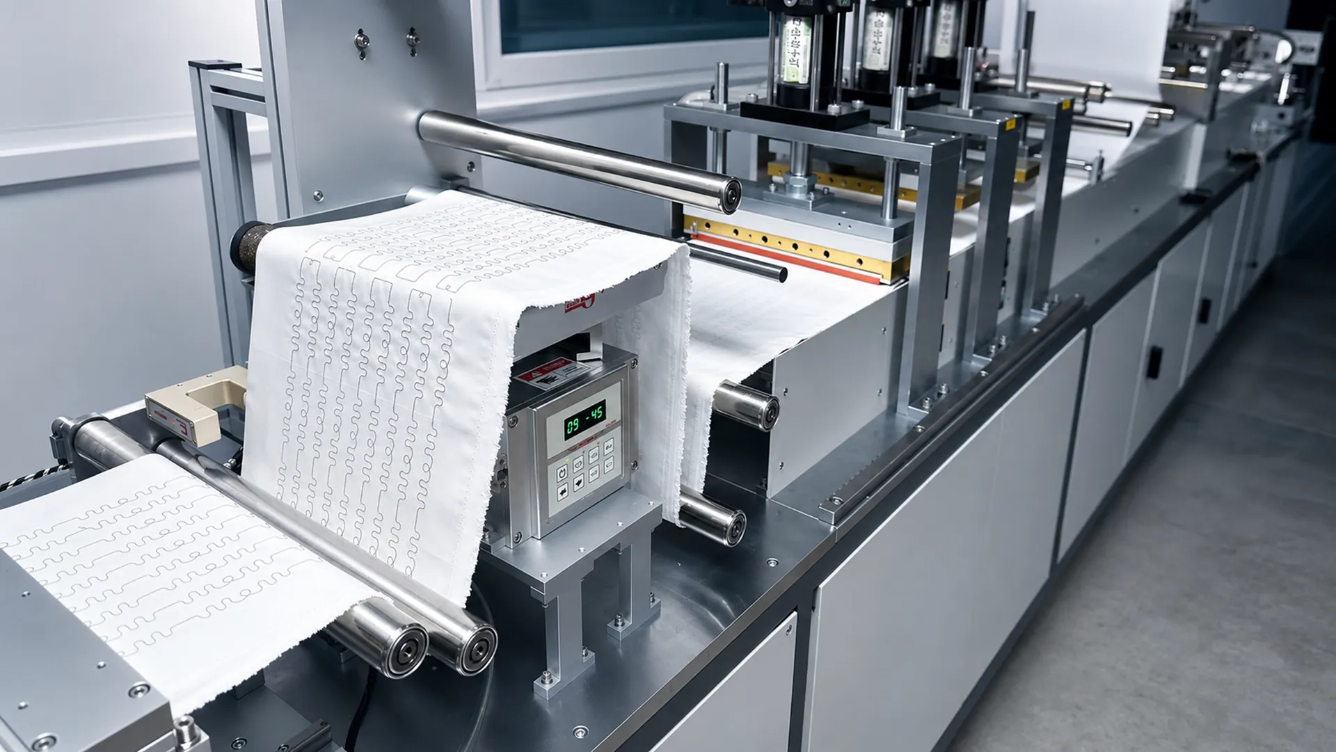 production line for rfid linen tags