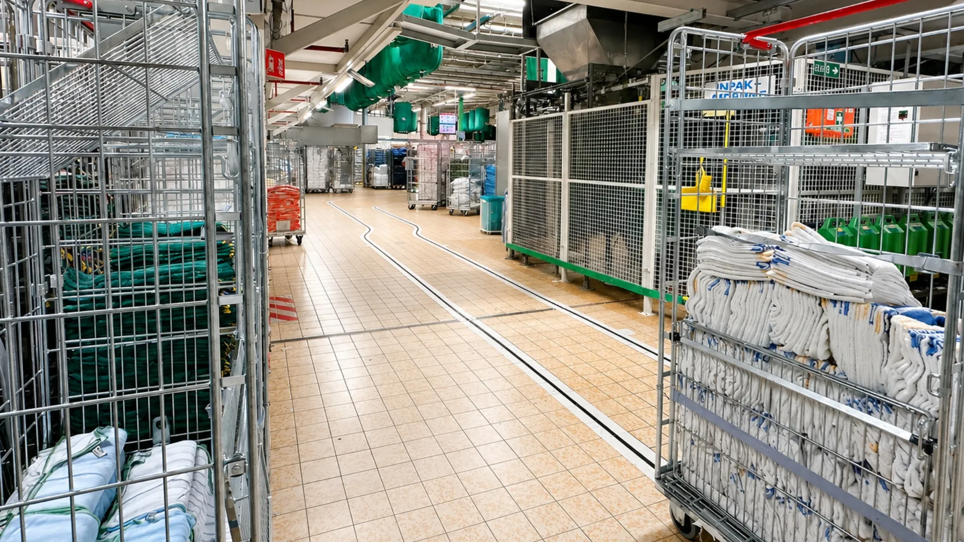 Real-world laundry operations for textile RFID systems